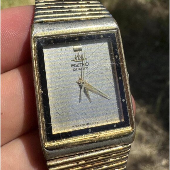 Vintage Seiko Galaxy Watches Lot of 2 - 5y91-5030 5Y95-607A - Picture 2 of 8